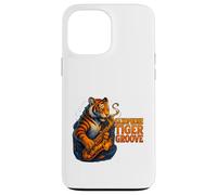 Saxophone Tiger Jazz Groove Energy Case for iPhone 13 Pro Max