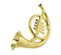Saxophone Toy for Musical Instrument - Interactive and Portable Playful Educational Realistic Trumpet - Birthday Holidays Travel Classroom Party