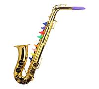 Saxophone Toy for - Musical Instruments Playing Saxophone, Realistic Sound Jazz Horn , Light Weight Design with Bright Colors, Easy Grip Function, Accessories