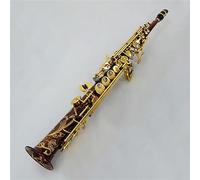 Saxophone Treble B-flat One-piece Sax Musical Instrument Hand-carved Brass Body Sax With Mouthpiece