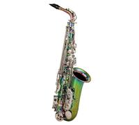 Saxophones Alto E Flat Saxophone Brass With Iridescent Lacquer Finish Comes With Case And Accessories
