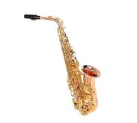 Saxophones Alto Saxophone Phosphorus Copper Rose Gold Lacquer Pearl Button E Flat Alto Sax Musical Instrument With Case(B)