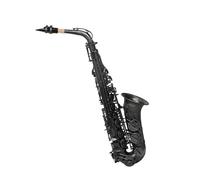 Saxophones Black Nickel Gold E Flat Alto Saxophone Musical Instruments Played Professional Grade(A)