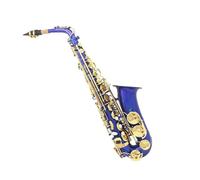 Saxophones Black Nickel Gold E Flat Alto Saxophone Musical Instruments Played Professional Grade(L)