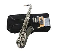 Saxophones Black Nickel Plated Tenor Saxophone In B Flat Major With Case