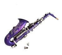 Saxophones Eb Alto Saxophone Sax Silver Nickel Keys BY