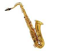 Saxophones For Music Lovers B Flat Tenor Saxophone Lacquered Gold Music Instrument