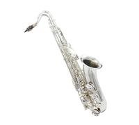 Saxophones For Music Lovers Tenor Saxophone Bb Flat Professional Brass Silvery(Type 2)