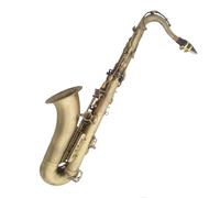 Saxophones For Music Lovers Tenor Saxophone In B Flat Antique Brass For Beginners