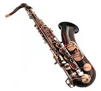 Saxophones Professional Grade Black Nickel Plating Creative Pattern Alto Saxophone