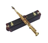 Saxophones Professional Grade Straight Tube Soprano Saxophone In B Flat Major With Case