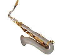 Saxophones Professional Satin Finish Nickel Plated Bb Tenor Saxophone Soprano F With Case