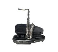 Saxophones Professional Vintage Black And Gold Brass Tenor Saxophone With EB Tone