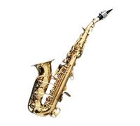 Saxophones Saxophone B Flat High Pitch Small Curved Tube Black Nickel Plated Surface For Performance And Grading Examination