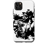 Saxophonist Graphic Tenor Saxophone Case for iPhone 11 Pro Max