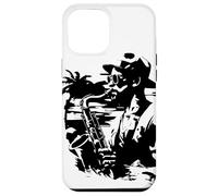 Saxophonist Graphic Tenor Saxophone Case for iPhone 12 Pro Max