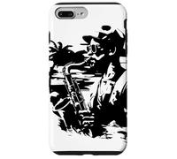 Saxophonist Graphic Tenor Saxophone Case for iPhone 7 Plus/8 Plus