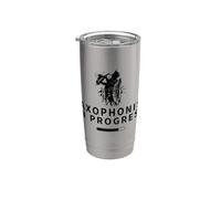 Saxophonist in Progress Loading Funny Saxophone Stainless Steel Insulated Tumbler
