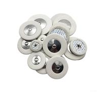 Saxophonist's Essential Complete 25 Piece Leather Pad Replacement Set for Tenors (White)