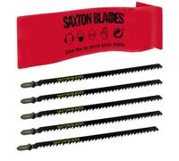 Saxton Blades 5X Saxton T744D - 178mm Extra Long Jigsaw Blades Wood