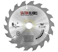 Saxton Blades Saxton 160mm X 18Teeth X 20mm Bore & 16mm Ring Flat Top Grind Circular Saw Blade