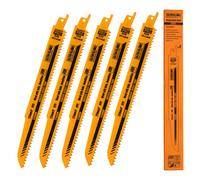 Saxton Blades Saxton S910Dfp 228mm Professional Range Reciprocating Saw Blade Wood Metal Demolition Bi-Metal 8% Cobalt Pack Of 5