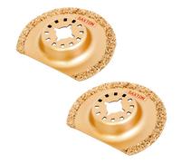 Saxton Blades Saxton Sh63Cd02 Oscillating Multitool Blades 63mm Carbide Blades Pack Of 2