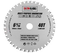 Saxton Blades Saxton Tct Multi Purpose Innovation Circular Saw Blade 160mm X 40Teeth X 20mm Bore & 16mm Ring