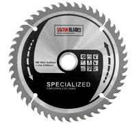 Saxton Blades Saxton Tct16548T Tct Thin Kerf Tct Circular Saw Blade 165mm X 48 Teeth X 20mm Bore + 16mm Ring