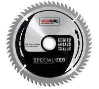 Saxton Blades Saxton Tct16560T Tct Thin Kerf Tct Circular Saw Blade 165mm X 60 Teeth X 20mm Bore + 16mm Ring