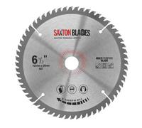 Saxton Blades Saxton Tct16560Tmpb Tct Laminate Hardwood Aluminium Circular Saw Blade 165mm X 60T X 20mm Bore (16mm Ring)