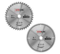 Saxton Blades Saxton Tct184Mxa20B Tct Circular Blade 184mm Pack A 20mm Bore (16mm Ring)