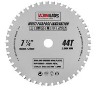 Saxton Blades Saxton Tct18544Tmpt20B Tct Multi Purpose Innovation Circular Saw Blade 185mm X 44T X 20mm Bore + 16mm Ring