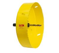 Saxton HSS Hole Saw Cutter M42 Bi-Metal 8% Cobalt Heavy Duty + Arbor (14mm - 230mm) (152mm + Arbor)