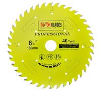 Saxton TCT16040TPRO Professional Range TCT Circular Blade 160mm x 40T x 20mm bore, 16mm ring
