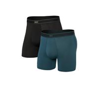 SAXX 2-Pack Daytripper Boxer Briefs, Storm/Black - XX-Large