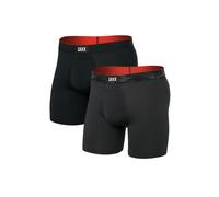 SAXX 2-Pack Multi-Sport Mesh Boxer Briefs, Remote Camo/Black - Small