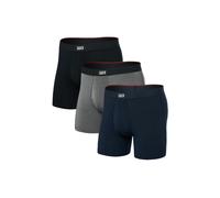 Saxx - Vibe Xtra Boxer Brief Fly 3-Pack - Synthetic base layer size XXL, blue