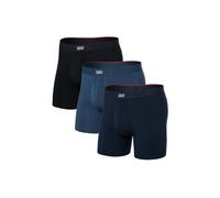Saxx - Vibe Xtra Boxer Brief Fly 3-Pack - Synthetic base layer size S, blue