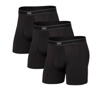Saxx Daytripper 3-Pack Boxer Briefs, Black