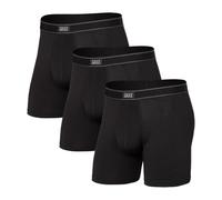 Saxx Underwear - Pack of 3 comfortable Boxers - Daytripper Bb Fly 3Pk Black for Men - Size XL Black