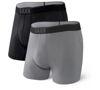 Saxx - Daytripper Boxer Brief Fly 2-Pack - Synthetic base layer size S, grey
