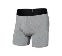 Saxx DropTemp® Cooling Cotton Boxer Brief 5" - Dark Grey Heather