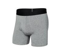 Saxx DropTemp® Cooling Cotton Boxer Brief 5" - Dark Grey Heather
