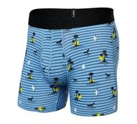 Saxx DropTemp® Cooling Cotton Boxer Brief 5" - Offshore Breeze Blue
