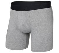 Saxx - Droptemp Cooling Cotton Boxer Brief Fly - Everyday base layer size M, grey