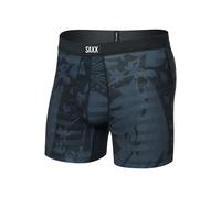 Saxx DropTemp® Cooling Mesh Performance Boxer Brief 5" - Slim Fit, Jungle Noir