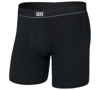 Saxx - Essential Cotton Boxer Brief Fly - Everyday base layer size S, black