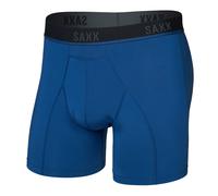 Saxx Kinetic Light-Compression Mesh Boxer Briefs, Navy Dawn