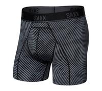 Saxx Kinetic Light Compression Mesh Boxer Briefs, Optic Camo/Black - S